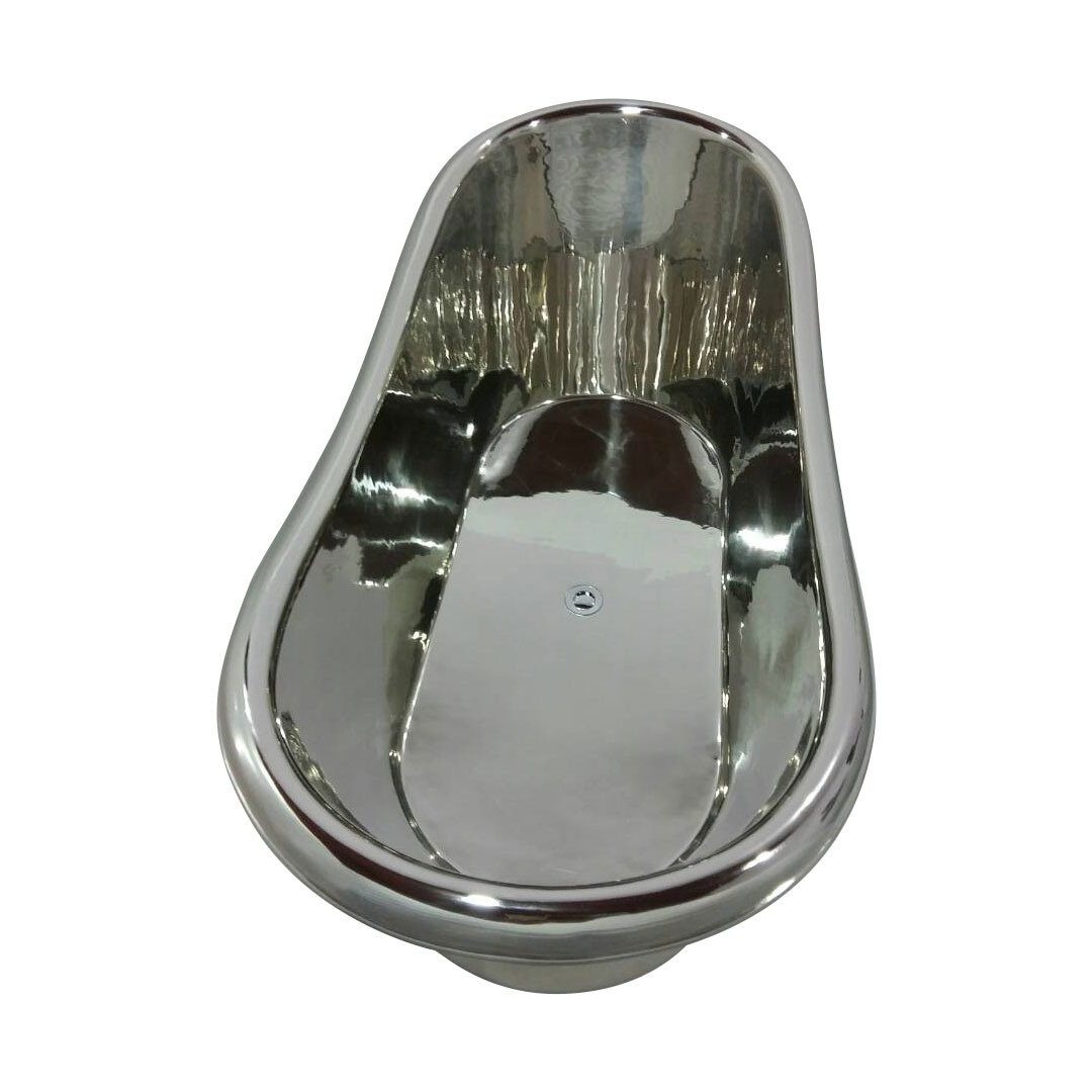 COPPER BATHTUB NICKEL INSIDE & OUTSIDE WITH FREE POP UP WASTE 16