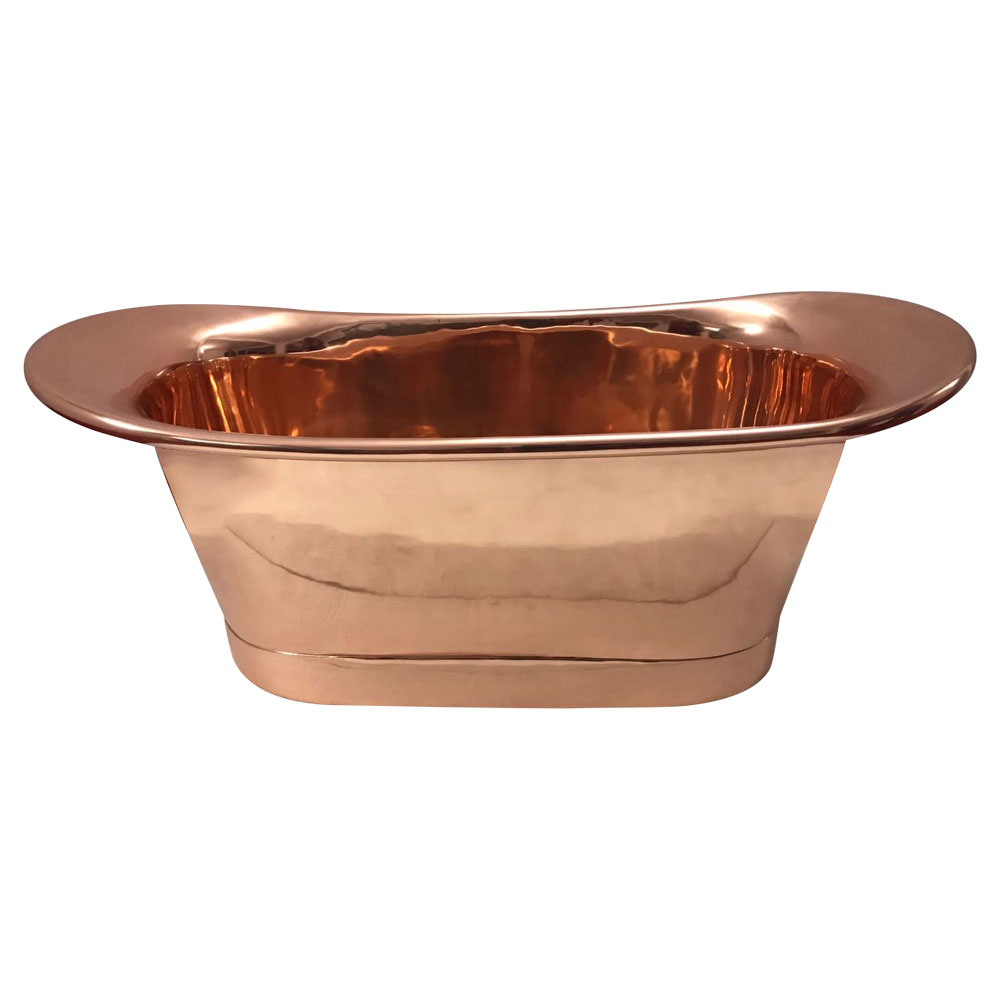 Copper Tub Shiny Copper inside outside £2000+VAT Handmade Waste