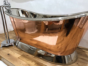 Kupfer Badewanne Hochwertig Nickel Innen Glänzend Kupfer Outside