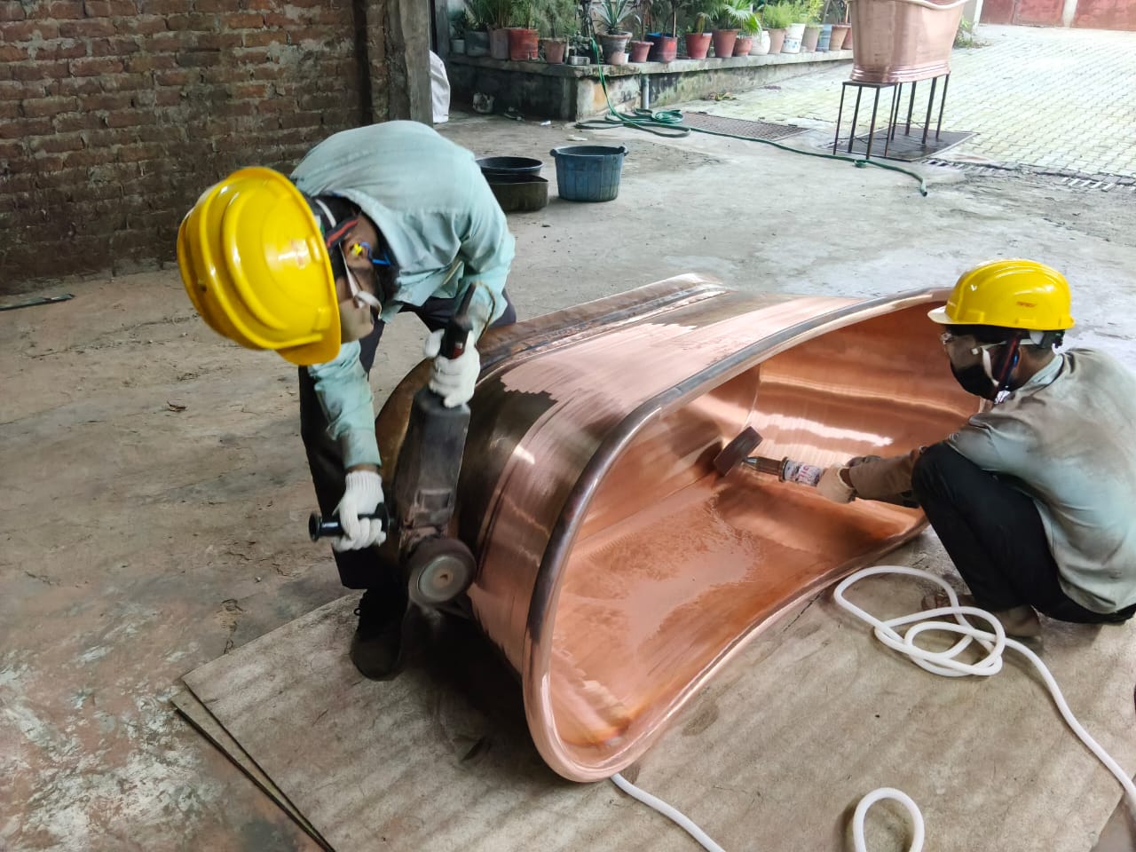 Copper craftsmanship