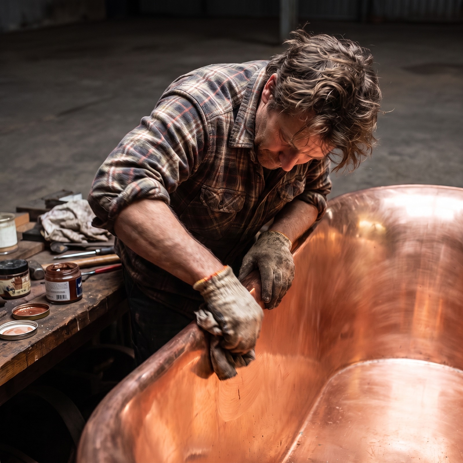 Copper craftsmanship