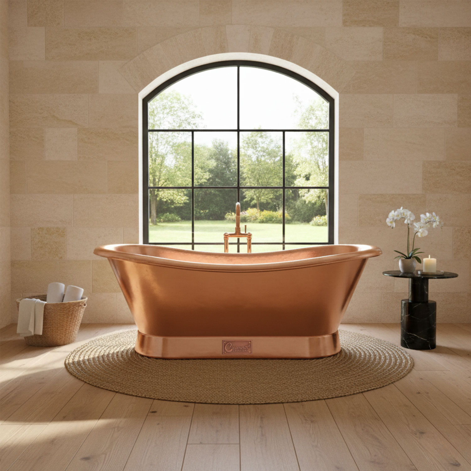 Copper Bathtub