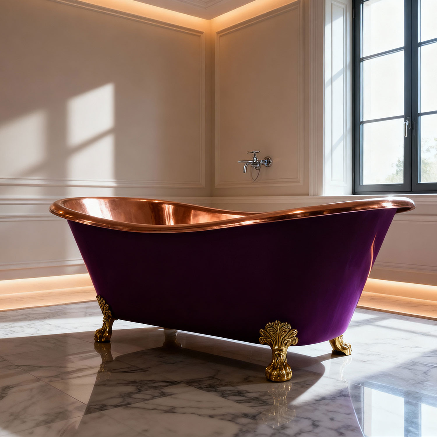 Handcrafted Copper Bathtubs: The Transformative Warmth & Luxury of